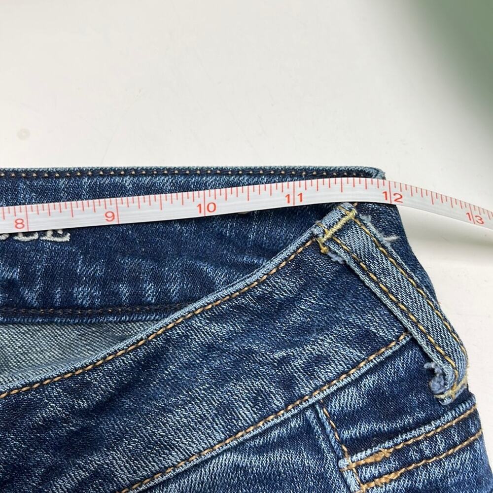 E) American Eagle Outfitters Skinny Stretch Women Jeans Blue size 00 - Picture 8 of 12